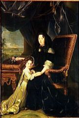 Françoise d'Aubigné et sa nièce